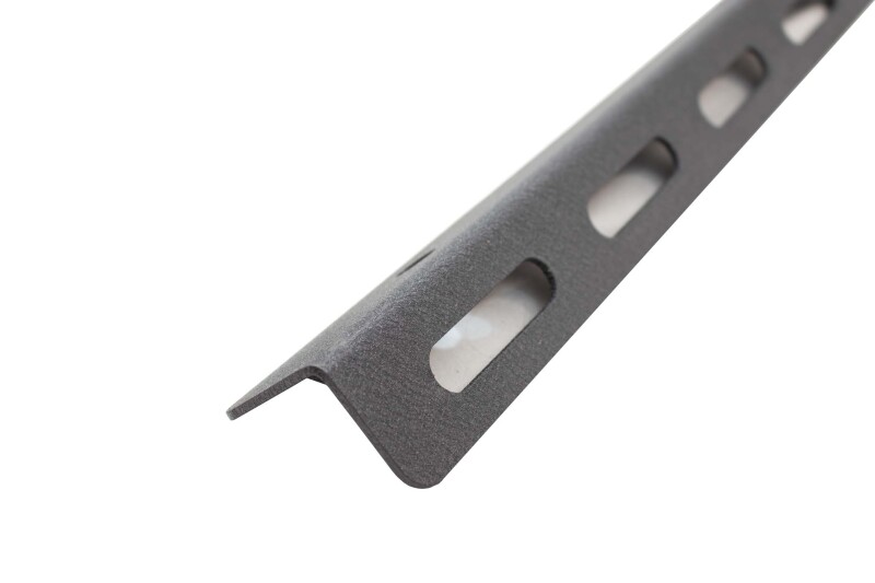 Jeep Rubicon Unlimited Tub Rail Tie Downs - Fishbone Offroad - Powdercoat Steel - Black - `18-`27